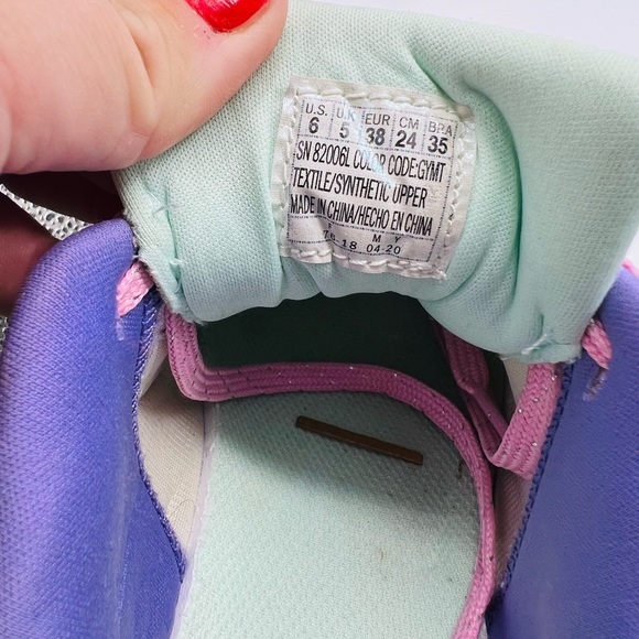 Size 5 UK 38 EUR Skechers Go Run Grey And Pink Trainers - Picture 9 of 10